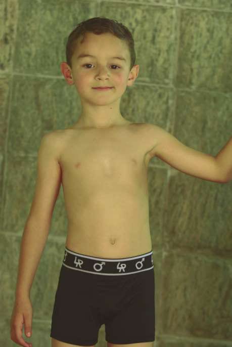 CUECA LA ROSE MICROFIBRA INFANTIL
