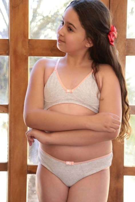 CONJUNTO MENINA MOÇA EM COTTON SEM BOJO